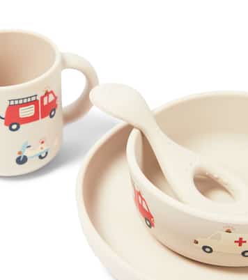 Baby Vivi printed silicone tableware set | Liewood
