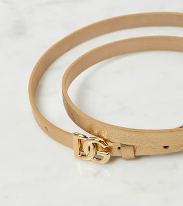 Ceinture DG en cuir | Dolce&Gabbana