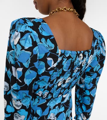 Bedrucktes Midikleid Joanna aus Crêpe | Diane von Furstenberg