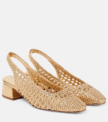 Pumps slingback Nova Terragona in pelle | Souliers Martinez