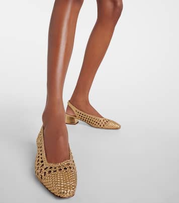 Pumps slingback Nova Terragona in pelle | Souliers Martinez