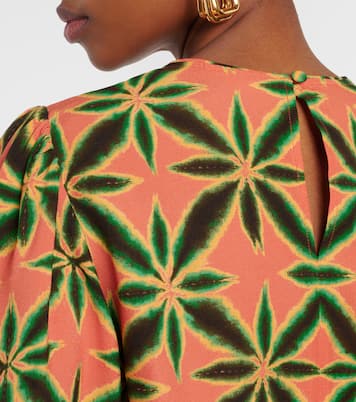 Blouse Lilliana imprimée en crêpe | Ulla Johnson