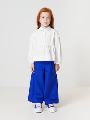 Blusa de popelín | Burberry Kids