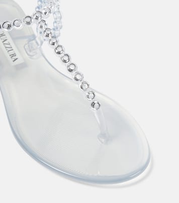Almost Bare embellished PVC sandals | Aquazzura