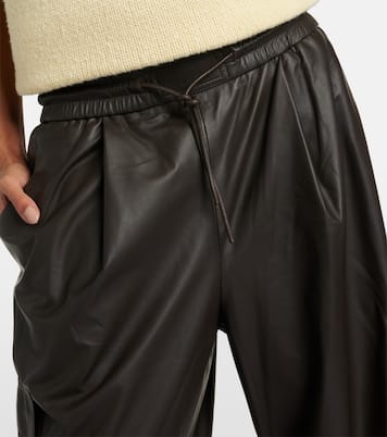Pantalones cargo de piel | Yves Salomon