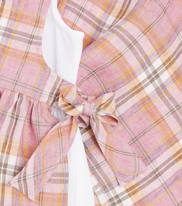Kleid aus Leinen und Baumwolle | Il Gufo