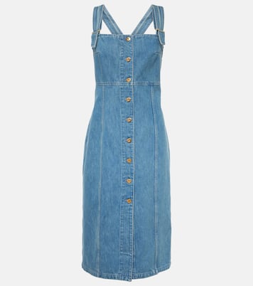 Vestido midi en denim | Patou