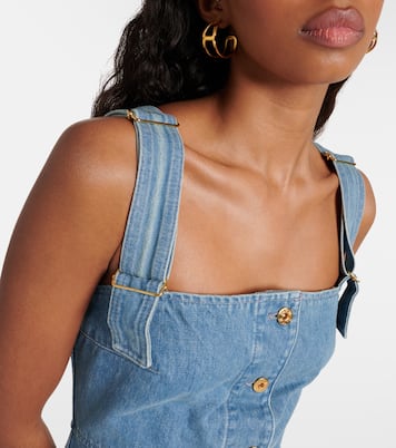 Vestido midi en denim | Patou