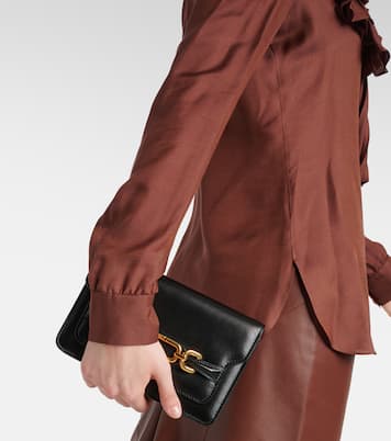 Blusa in twill con volant | Tom Ford