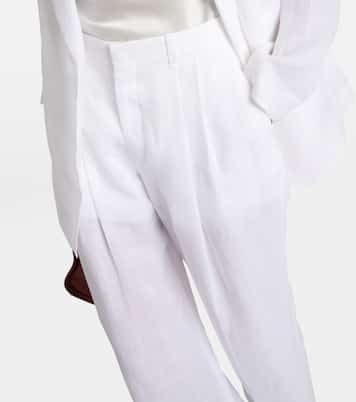 Weite Hose aus Ramie | Chloé