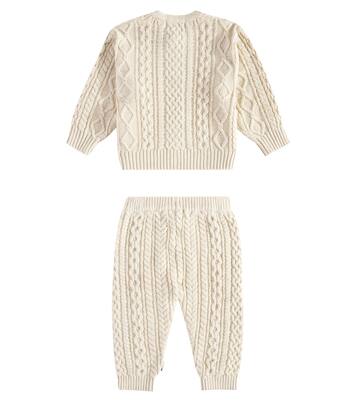 Bébé – Set cardigan et pantalon Breeze | Molo