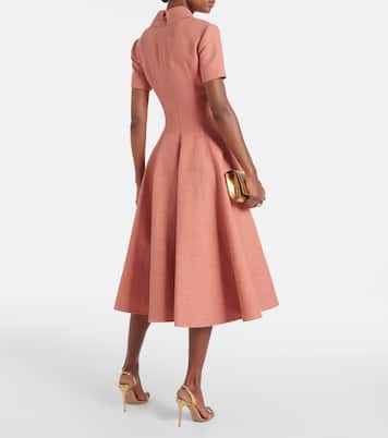 Abito midi Jody in cotone e lino | Emilia Wickstead