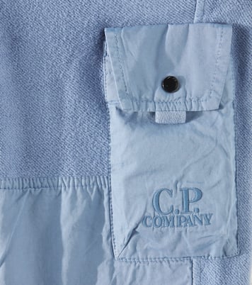 Cotton fleece cargo sweatpants | C.P. Company Kids