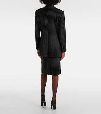 Blazer gessato in lana vergine | Dolce&Gabbana
