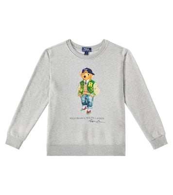Sweat-shirt Polo Bear en coton mélangé | Polo Ralph Lauren Kids