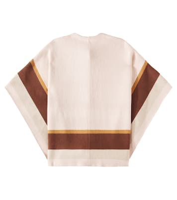 Cotton and wool cape  | Chloé Kids