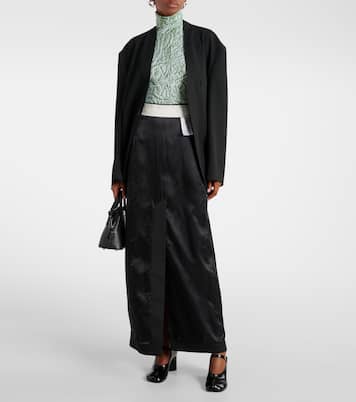 Gonna lunga in raso | MM6 Maison Margiela