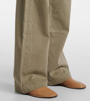 Weite Hose Naya aus Baumwoll-Twill | Velvet