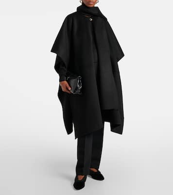 Ballerine in velluto con shearling | Toteme
