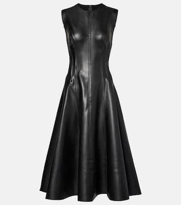 Abito midi Grace in similpelle | Norma Kamali