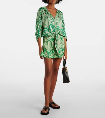 Veste Clea imprimée | Poupette St Barth