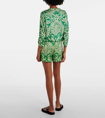 Veste Clea imprimée | Poupette St Barth