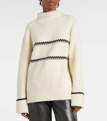 White Label Anne Fair Isle wool-blend sweater | Proenza Schouler