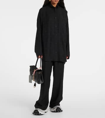 Pantalon de pyjama en soie | Balenciaga