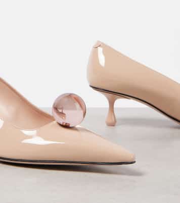 Escarpins Orb 50 en cuir verni | Jimmy Choo