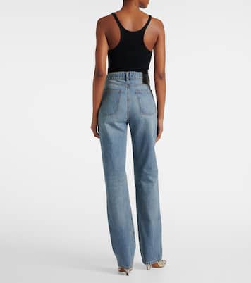 Tasso high-rise straight jeans | Sportmax