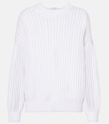 Pullover in cotone | Brunello Cucinelli