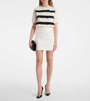 Camiseta de algodón con lazo | Nina Ricci
