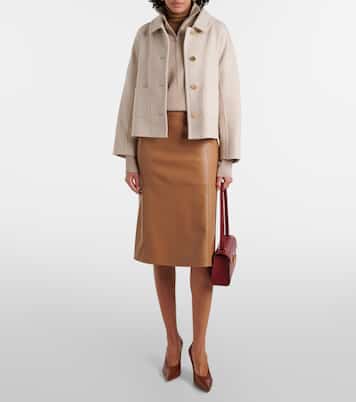 Sogno double-breasted virgin wool jacket | 'S Max Mara