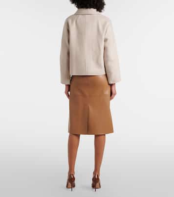 Sogno double-breasted virgin wool jacket | 'S Max Mara