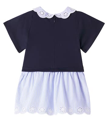 Bebé - vestido en popelín de algodón | Chloé Kids