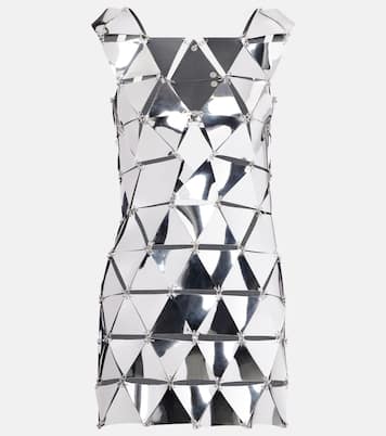 Abito corto Assembly con cut-out | Rabanne
