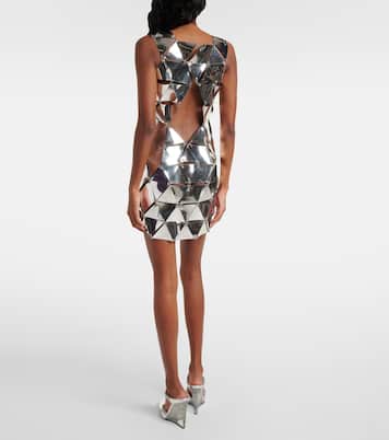 Abito corto Assembly con cut-out | Rabanne