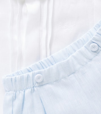 Baby - Camicia e shorts in lino | Il Gufo