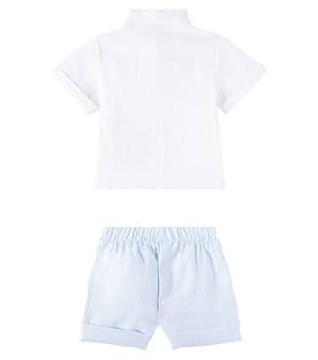 Baby - Camicia e shorts in lino | Il Gufo