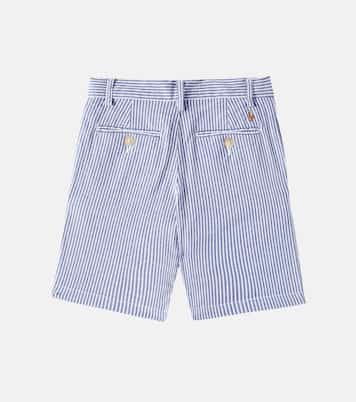 Cotton seersucker shorts | Polo Ralph Lauren Kids