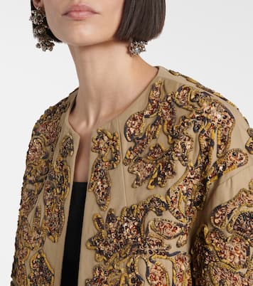 Veste en coton à sequins | Dries Van Noten
