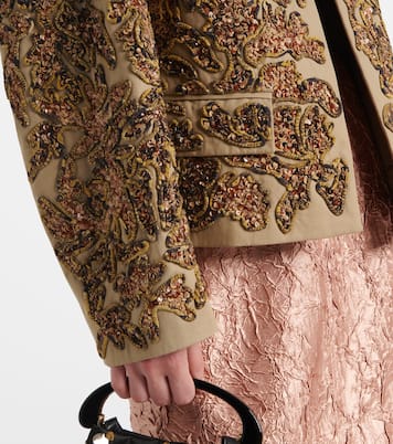 Veste en coton à sequins | Dries Van Noten