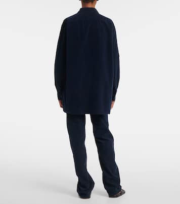 Camicia Nesson in velluto di cotone a coste | The Row