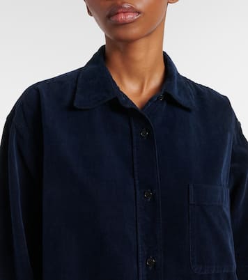 Camicia Nesson in velluto di cotone a coste | The Row