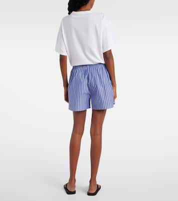 Shorts Nicasia in popeline di cotone | The Row
