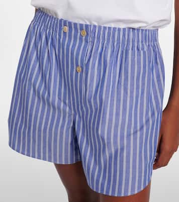 Shorts Nicasia in popeline di cotone | The Row