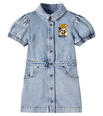 Robe Teddy Bear en jean | Moschino Kids