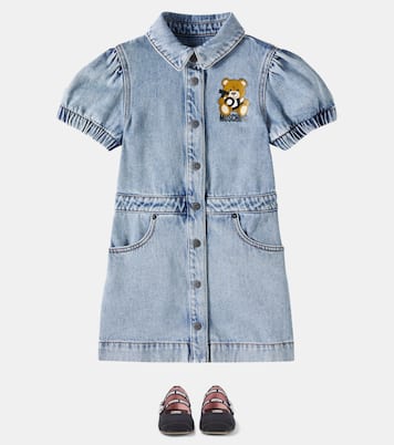 Robe Teddy Bear en jean | Moschino Kids