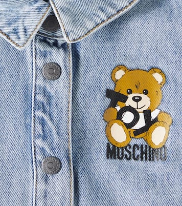Robe Teddy Bear en jean | Moschino Kids