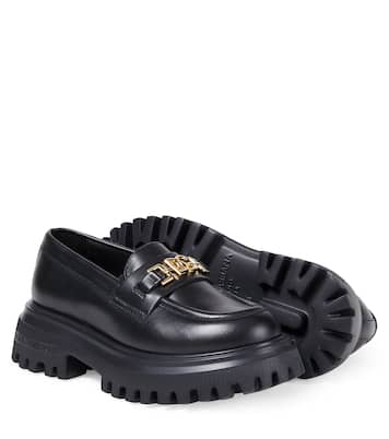 Loafers DG aus Leder | Dolce&Gabbana Kids